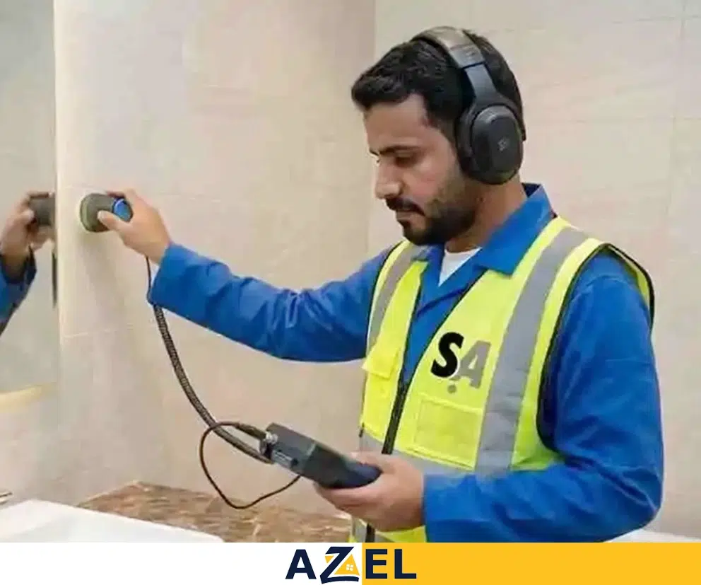 شركة كشف تسربات المياه بقرية العليا